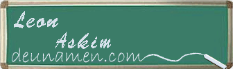 Leon Askim Visitenkarte